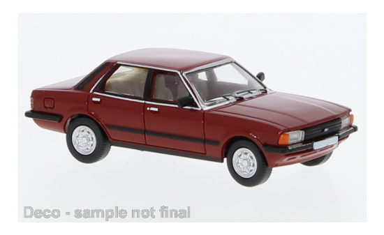 PCX87 PCX870696 Ford Taunus (TC3), dunkelrot, 1979 - Vorbestellung 1:87