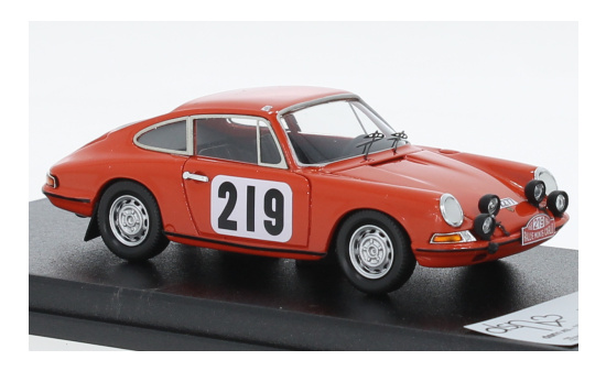 Trofeu DSN-139 Porsche 911 T, No.219, Rallye Monte Carlo, B.Waldegard/L.Helmer, 1968 1:43