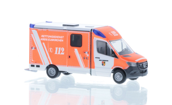 Rietze 76250 System Strobel RTW ´18 Rettungsdienst Kreis Euskirchen, 1:87 1:87