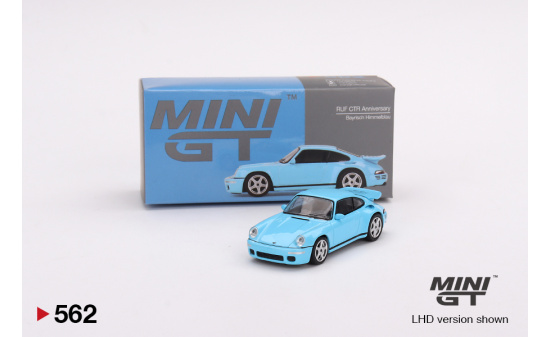 Mini GT MGT00562-L RUF CTR Anniversary Bayrisch Himmelblau (LHD) 1:64
