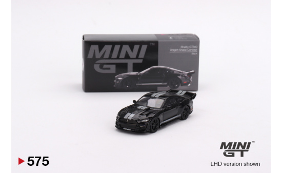 Mini GT MGT00575-L Shelby GT500 Dragon Snake Concept Black (LHD) 1:64