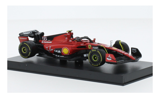 Bburago 18-36835S Ferrari SF-23, No.55, Scuderia Ferrari, Formel 1, C.Sainz Jr., 2023 1:43