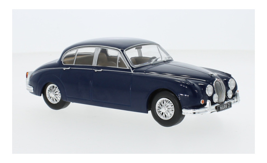 WhiteBox 124201 Jaguar MK II, dunkelblau, 1960 1:24