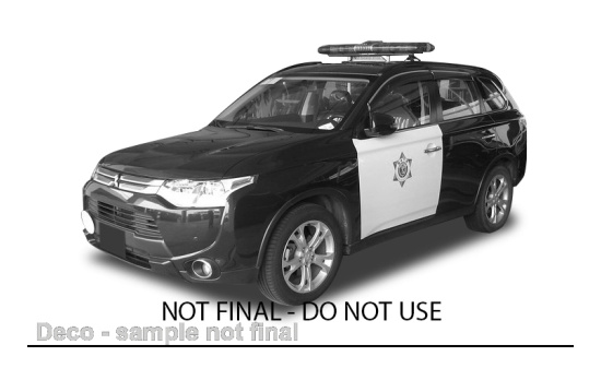 Vitesse VSS29393 Mitsubishi Outlander - Macau Customs Department 1:43