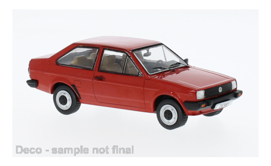 IXO CLC546N22 VW Derby MK II, rot, 1981 1:43