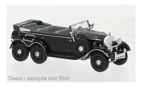 Brekina 21078 Mercedes G4, schwarz, 1938 - Vorbestellung 1:87