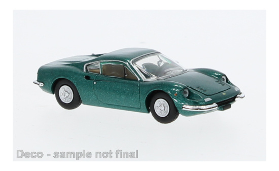 PCX87 PCX870635 Ferrari Dino 246 GT, metallic-grün, 1969 - Vorbestellung 1:87