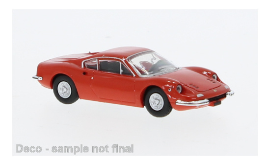 PCX87 PCX870632 Ferrari Dino 246 GT - hellrot 1:87