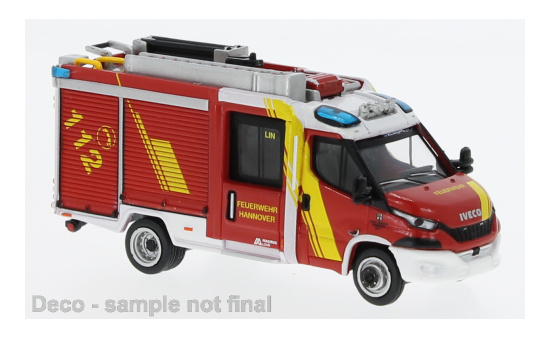 PCX87 PCX870547 Iveco Magirus Daily MLF, Feuerwehr Hannover, 2021 - Vorbestellung 1:87