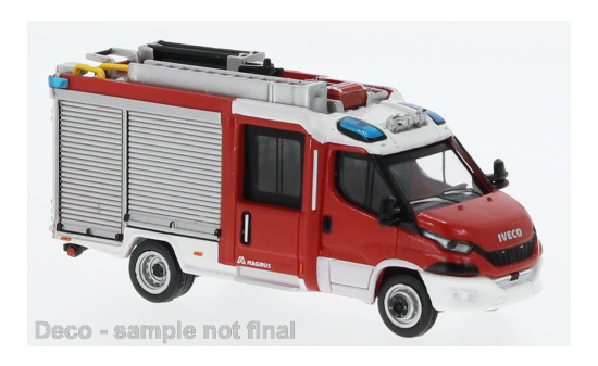 PCX87 PCX870544 Iveco Magirus Daily MLF, rot/weiss, 2021 - Vorbestellung 1:87
