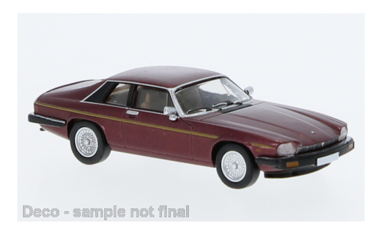 PCX87 PCX870329 Jaguar XJ-S, metallic-dunkelrot, 1981 - Vorbestellung 1:87