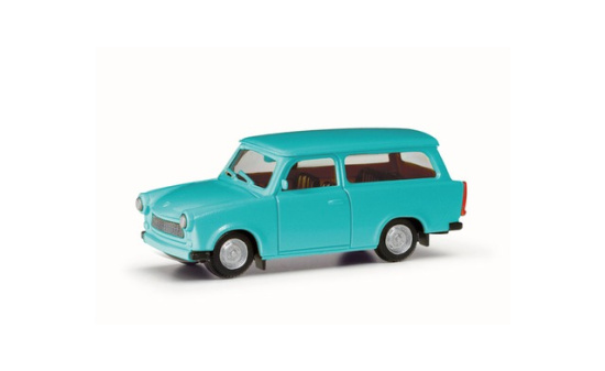 Herpa 020770-007 Trabant 601 Universal, pastelltürkis 1:87