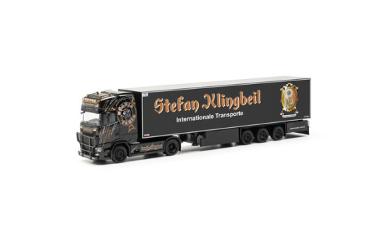 Herpa 317542 Scania CS20 HD Kühlkoffer-Sattelzug 