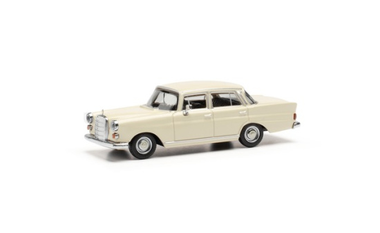 Herpa 420457-003 Mercedes-Benz 200 Heckflosse, creme 1:87