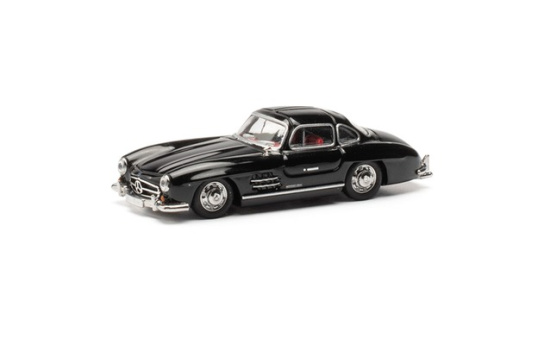 Herpa 421089 Mercedes-Benz 300 SL Flügeltürer, schwarz - Vorbestellung 1:87