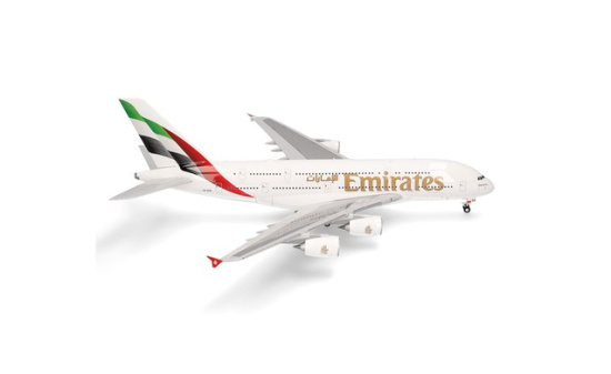 Herpa 572927 Emirates Airbus A380 - new Colors 1:200