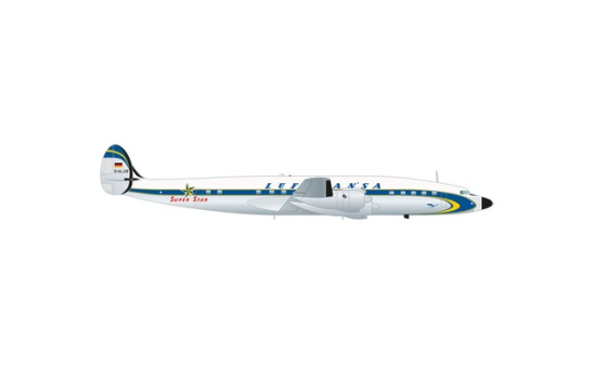 Herpa 573030 Lufthansa Lockheed L-1649A Super Star - delivery color scheme 1:200