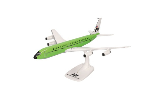 Herpa 614009 Braniff International Boeing 707-320 - Solid lime green 1:144
