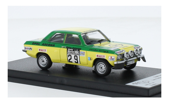 Trofeu DSN-155 Opel Ascona A, No.29, Rallye WM, RAC Rallye, L.Carlsson/P.Petersen, 1973 1:43