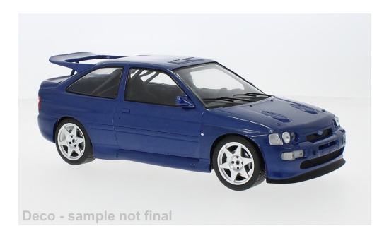 IXO 18CMC18022 Ford Escort RS Cosworth, metallic-blau, Ready to Race, 1996 - Vorbestellung 1:18