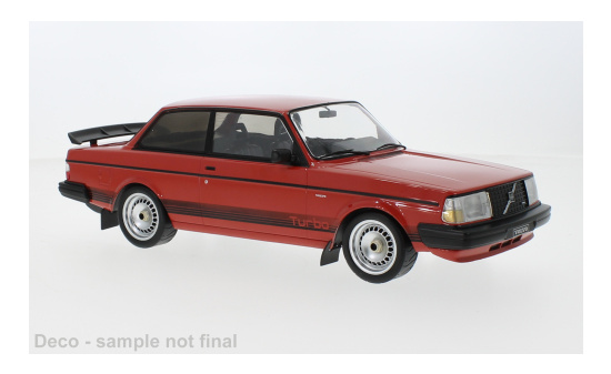 IXO 18CMC17722 Volvo 240 Turbo Custom, rot, 1987 - Vorbestellung 1:18