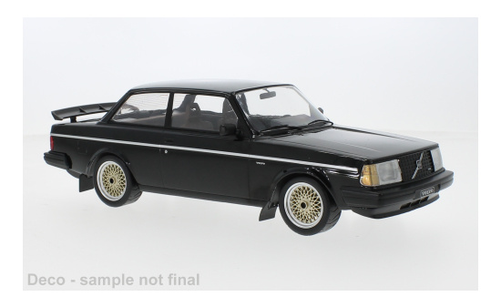 IXO 18CMC17822 Volvo 240 Turbo Custom, schwarz, 1986 - Vorbestellung 1:18