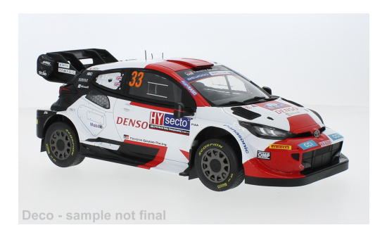 IXO 18RMC174A22 Toyota GR Yaris Rally1 Hybrid, No.33, Rallye WM, Rally Finland, E.Evans/S.Martin, 2023 - Vorbestellung 1:18