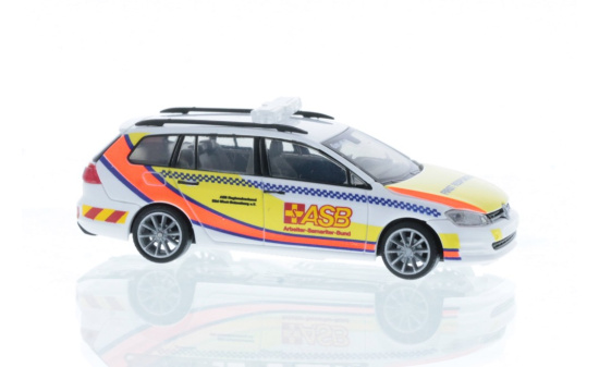 Rietze 53330 Volkswagen Golf 7 Variant First Responder ASB Boizenburg, 1:87 1:87