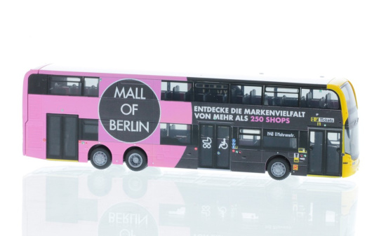 Rietze 78014 Alexander Dennis Enviro500 BVG - Mall of Berlin, 1:87 1:87