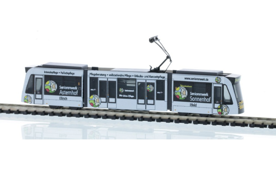 Rietze STRA01201 Siemens Combino Verkehrsbetriebe Nordhausen - Seniorenwerk, 1:160 1:160