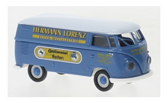 Brekina 32782 VW T1b Kasten, Reifen Lorenz, Sondermodell Spielwarenmesse Nürnberg , 1960 - Vorbestellung 1:87
