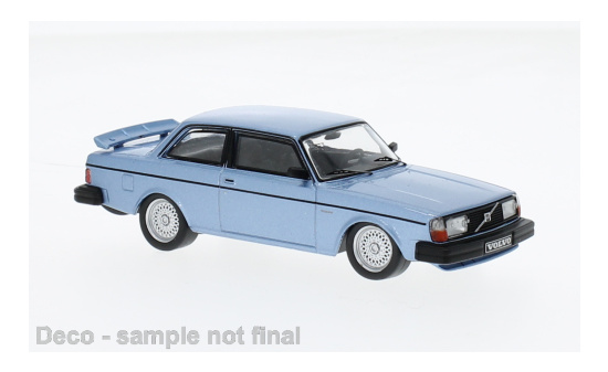 IXO CLC550N22 Volvo 240 Turbo Custom, metallic-hellblau, 1980 - Vorbestellung 1:43