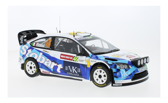 Sun Star SUN3939 Ford Focus RS WRC07 - Stobart - Rallye Wales - V.Rossi - C.Cassina 1:18