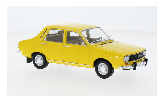 WhiteBox 124207 Dacia 1300, gelb, 1969 1:24