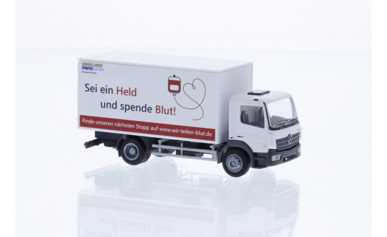 Rietze 72513 Mercedes-Benz Atego ´19 Blutspende Aachen, 1:87 1:87