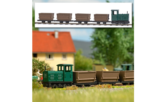 Busch 8071 Feldbahn-Set »Torfladung« - Vorbestellung 1:160