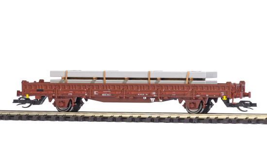 Busch 31513 Flachwagen Betonplatten Ks - Vorbestellung 1:120