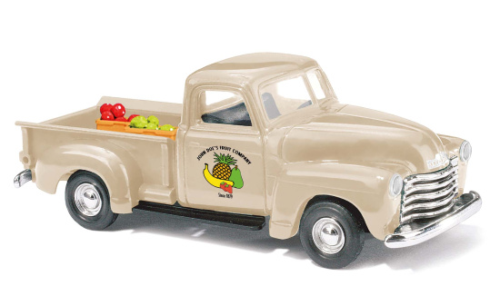 Busch 48245 Chevrolet Pick-Up, Fruit Comp - Vorbestellung 1:87