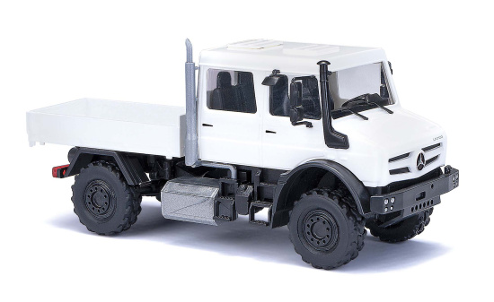 Busch 51081 Unimog U 5023 Doppelkab.Weiß - Vorbestellung 1:87