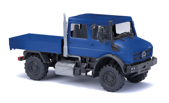 Busch 51082 Unimog U 5023 Doppelkab.Blau - Vorbestellung 1:87