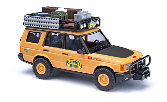 Busch 51938 Rover Discovery, Camel Trophy - Vorbestellung 1:87