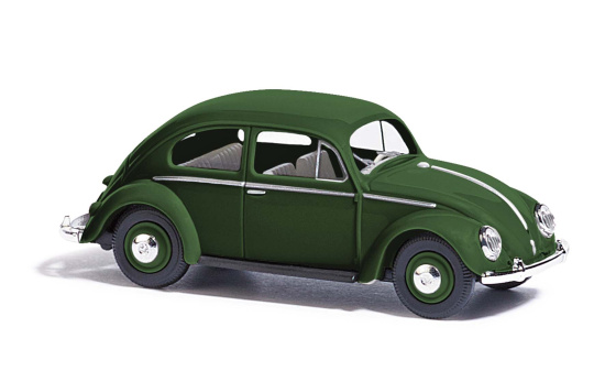 Busch 52990 VW Käfer Ovalfenster, Dunkelg - Vorbestellung 1:87