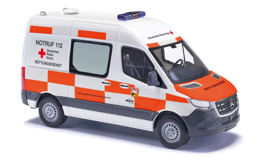 Busch 54005 MB Sprinter kurz, DRK MKK - Vorbestellung 1:87