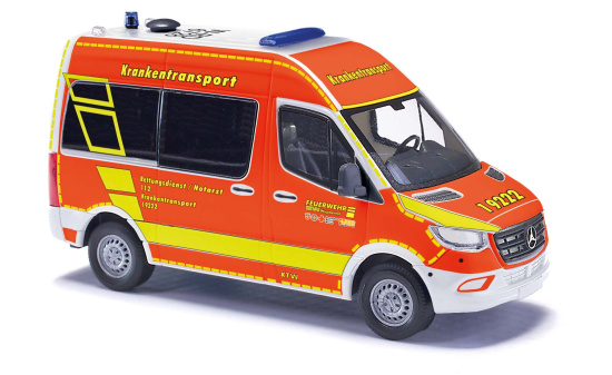 Busch 54056 Mercedes Sprinter kurz, FW Wu - Vorbestellung 1:87