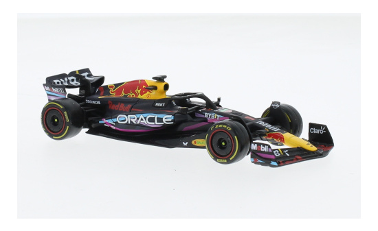 Bburago 18-38082VM Red Bull RB19, No.1, Oracle Red Bull Racing, Red Bull, Formel 1, GP Miami, M.Verstappen, 2023 1:43