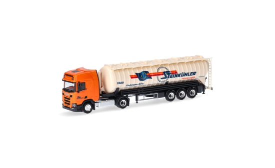 Herpa 953948 Scania CR20 HD Saugsilo-Sattelzug 