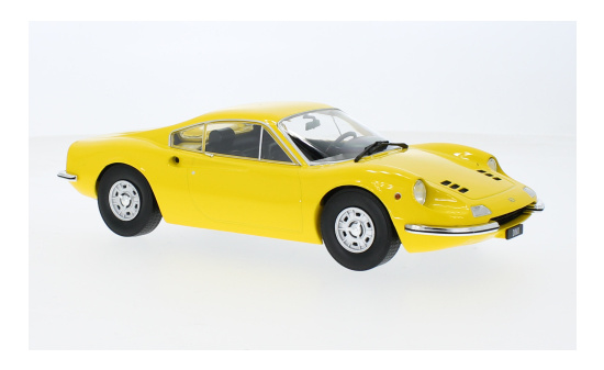 MCG 18168 Ferrari Dino 246 GT, gelb, 1969 1:18