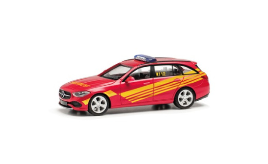 Herpa 097833 Mercedes-Benz C-Klasse T-Modell Kommandowagen 