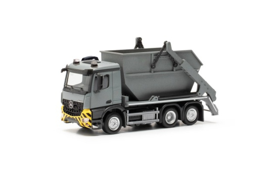 Herpa 317863 Mercedes-Benz Arocs M Absetzkipper AK16, grau/gelb - Vorbestellung 1:87