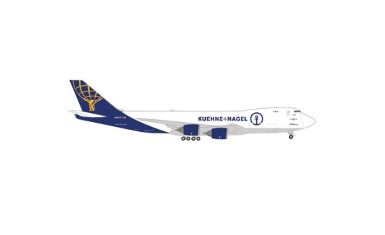 Herpa 537506 Kuehne+Nagel (Atlas Air) Boeing 747-8F - Vorbestellung 1:500